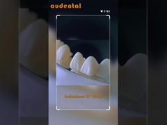 1200MPa بلاك زيركونيا الأسنان الأبيض اللطيف ST مع 41-43% الشفافية و 16 سائل تصبغ