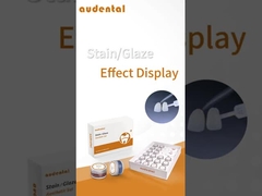 صناعة الأسنان البقعة الزجاجية Audental Zirconia كتلة البورسلين السيراميكي مصنع المورد