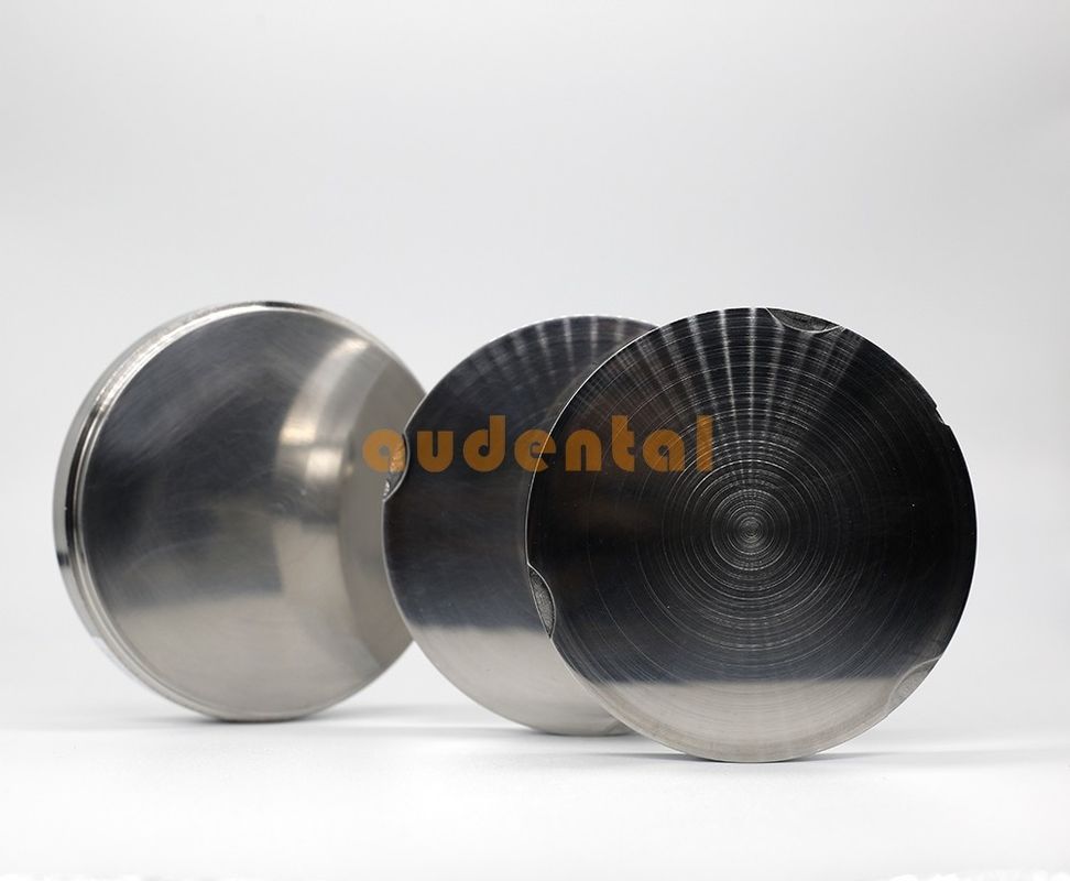 أودنتال CAD CAM مواد طحن الأسنان الكوبالت الكروم الكرومية 98mm القرص لأبحاث الأسنان