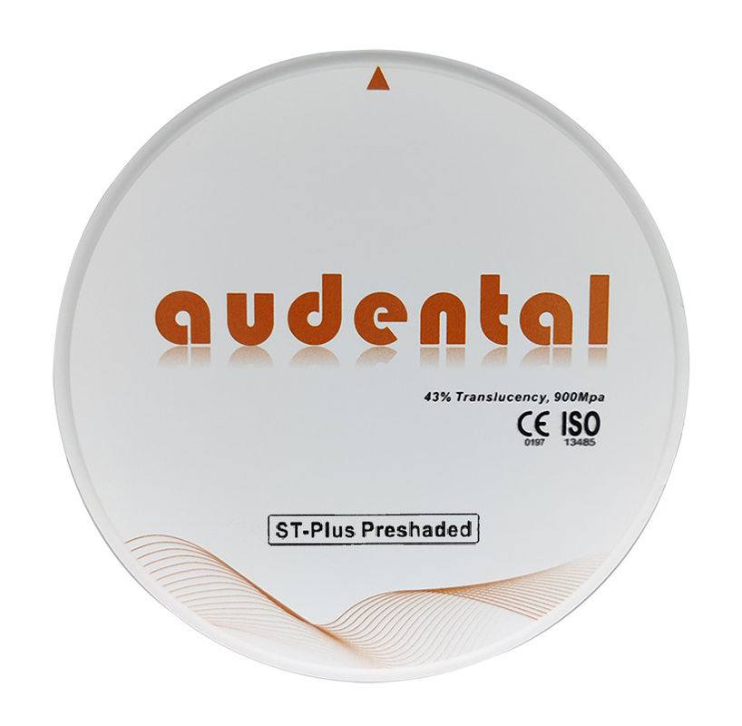 سليث فيت 16 ST-Plus كتلة الزركونيا المتعددة الطبقات 900Mpa قوة 12 14 16 18 20 22 25mm قرص مستدير