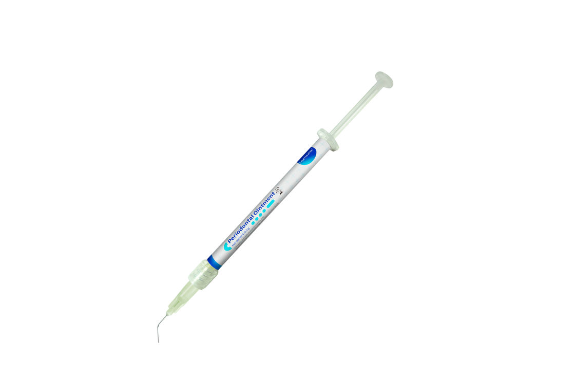 مرهم مضاد للبكتيريا في اللثة، غلوكونات الكلور هيكسيدين 0.15% ~ 0.45% معجون لـ Endodontics للقناة الجذرية،