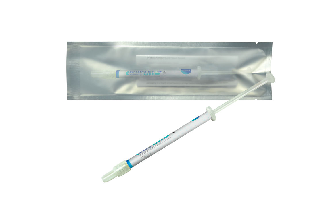 مرهم مضاد للبكتيريا في اللثة، غلوكونات الكلور هيكسيدين 0.15% ~ 0.45% معجون لـ Endodontics للقناة الجذرية،