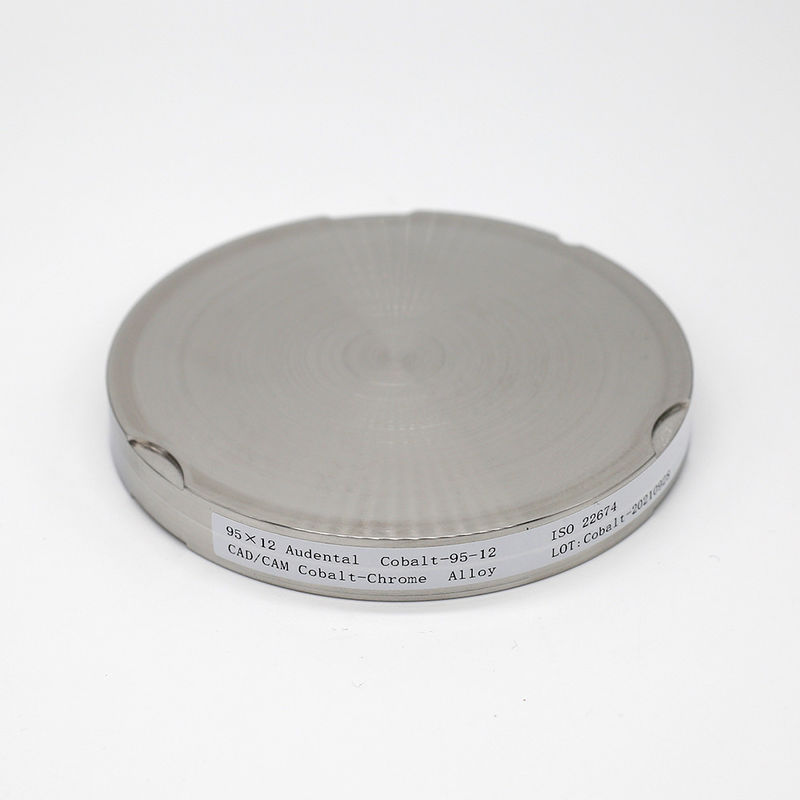 10/12/14/16/18/20/22/25mm ارتفاع الأسنان CoCr الكوبالت الكروم القرص لقطع CAD / CAM