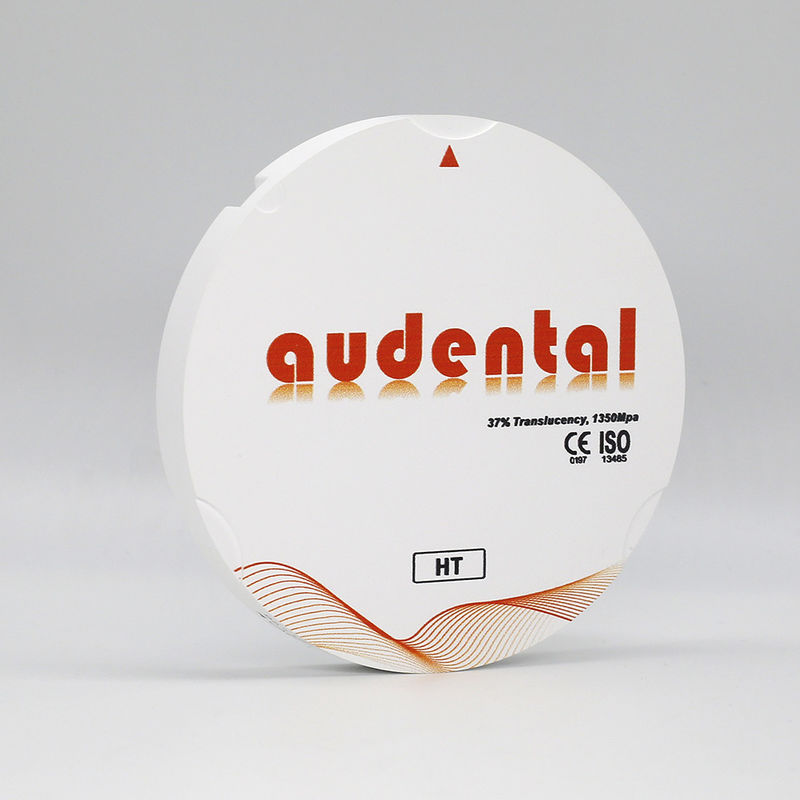 Audental HT قرص الزركونية البيضاء للأسنان 98/95/92mm OEM/ODM المورد الأسنان