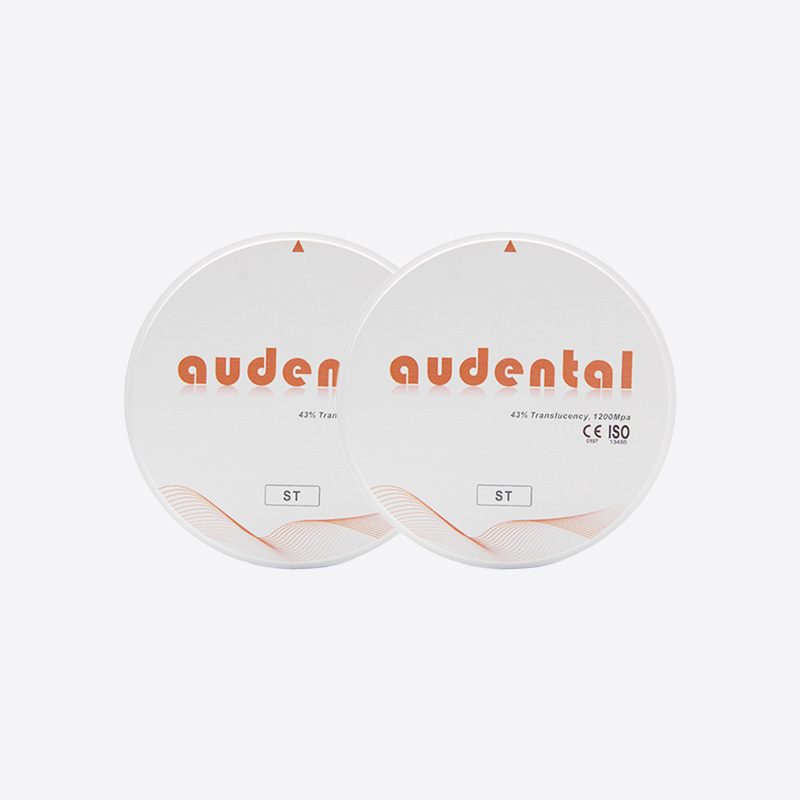 92mm ST/DST White Zirconia Block No Sensitization Test for State-of-the-Art Dental Restorations