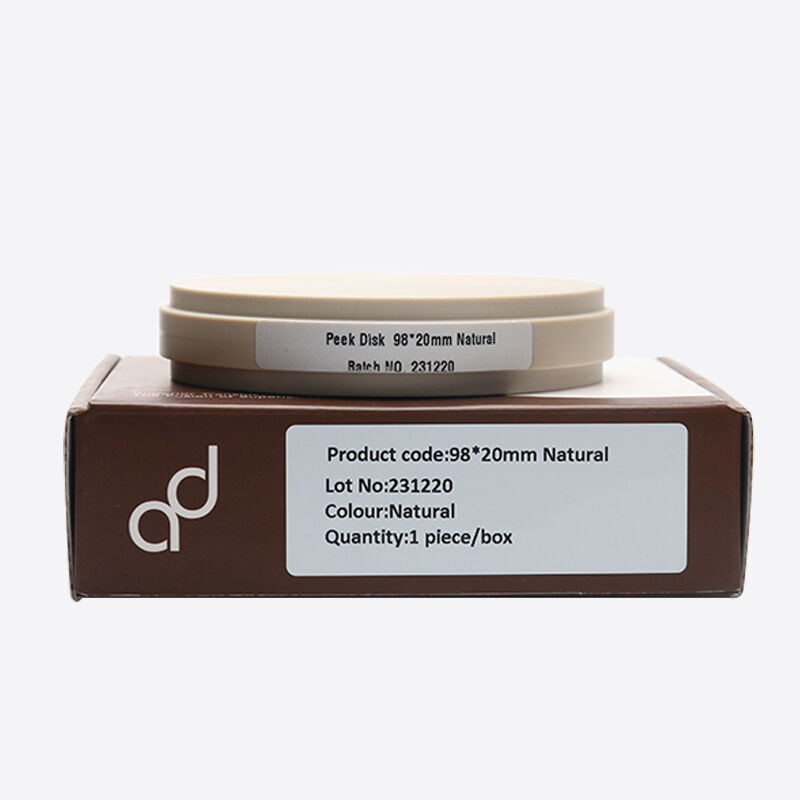 Dental Pmma Block High Density 132 to 151 Gram per Milliliter Suitable for Temporary Dental Restorations and Frameworks