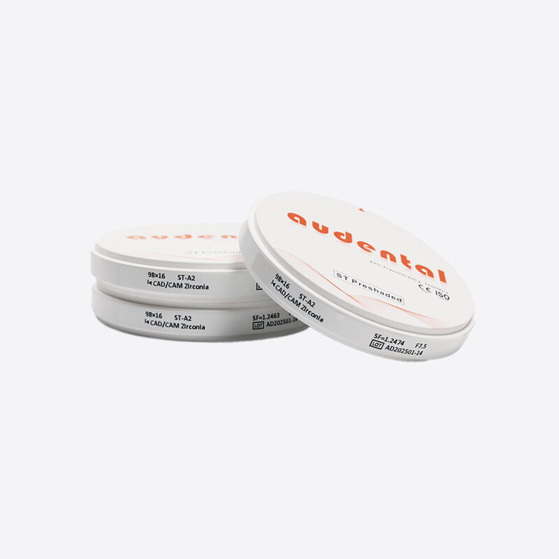 كتلة زركونيا مسبقة التلوين تقدم مادة متوافقة حيويًا وسلوكًا بصريًا ممتازًا لترميمات الأسنان الطبيعية