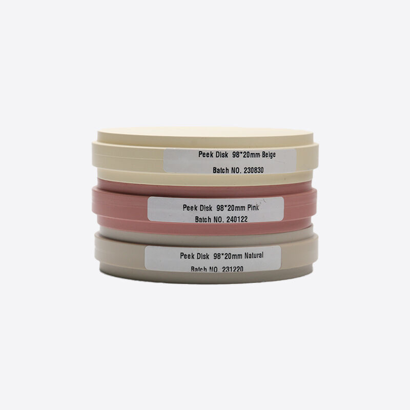 كتلة Pmma الأسنان مصممة للاستخدام في آلات طحن CAD CAM الأسنان المفتوحة بما في ذلك Roland Sirona Vhf و Imes Icore Systems