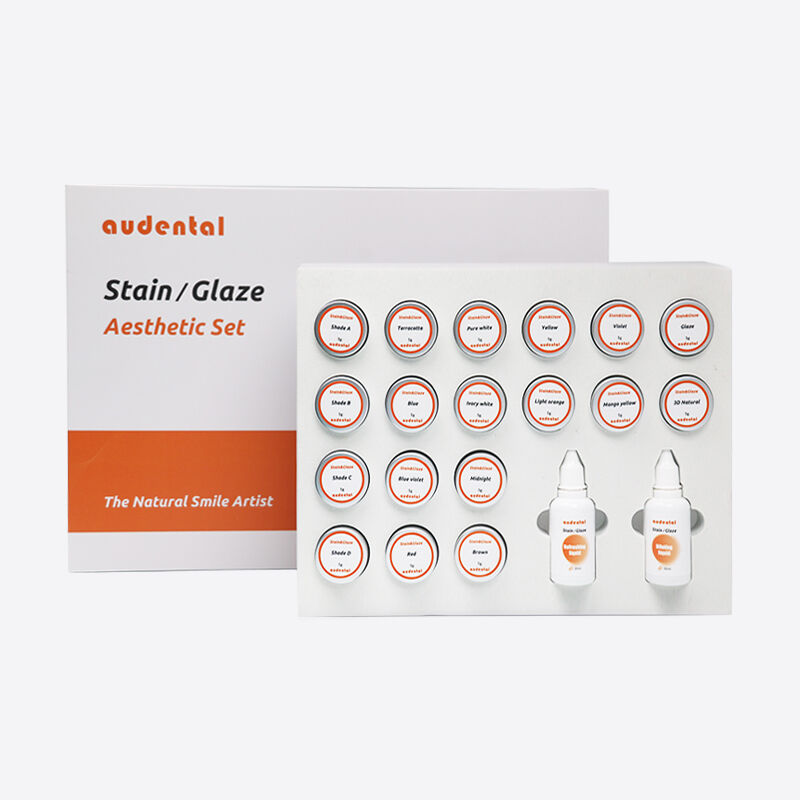 معدات مختبرات الأسنان تقدم نظام تلوين للزيركونيا ذات المخطط الكامل مع التعامل السلس والنتائج الجمالية المتسقة