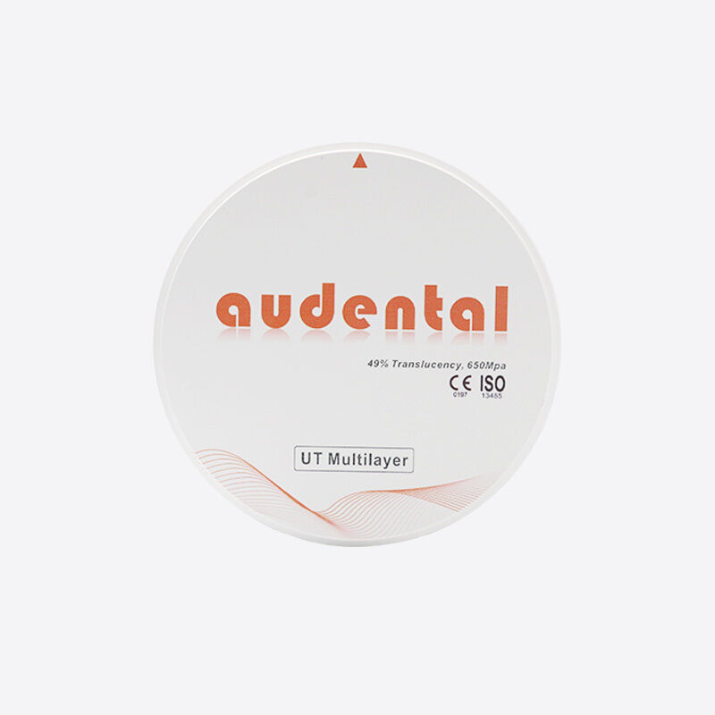 كتلة الزركونيا المتعددة الطبقات تقدم قوة متوازنة وشفافية عالية للتطبيقات الأسنانية الأمامية والخلفية