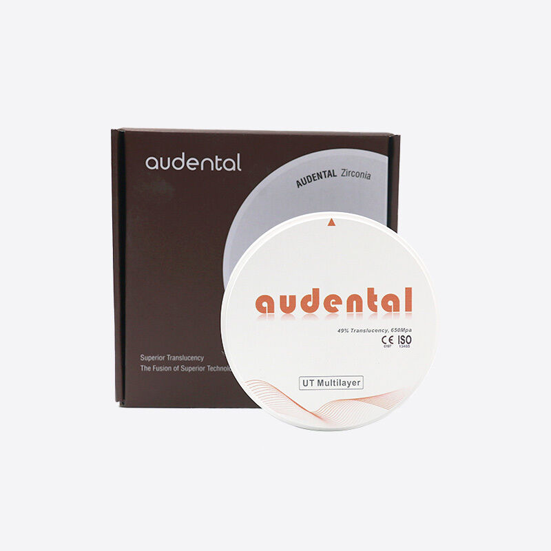 كتلة الزركونيا المتعددة الطبقات تقدم قوة متوازنة وشفافية عالية للتطبيقات الأسنانية الأمامية والخلفية