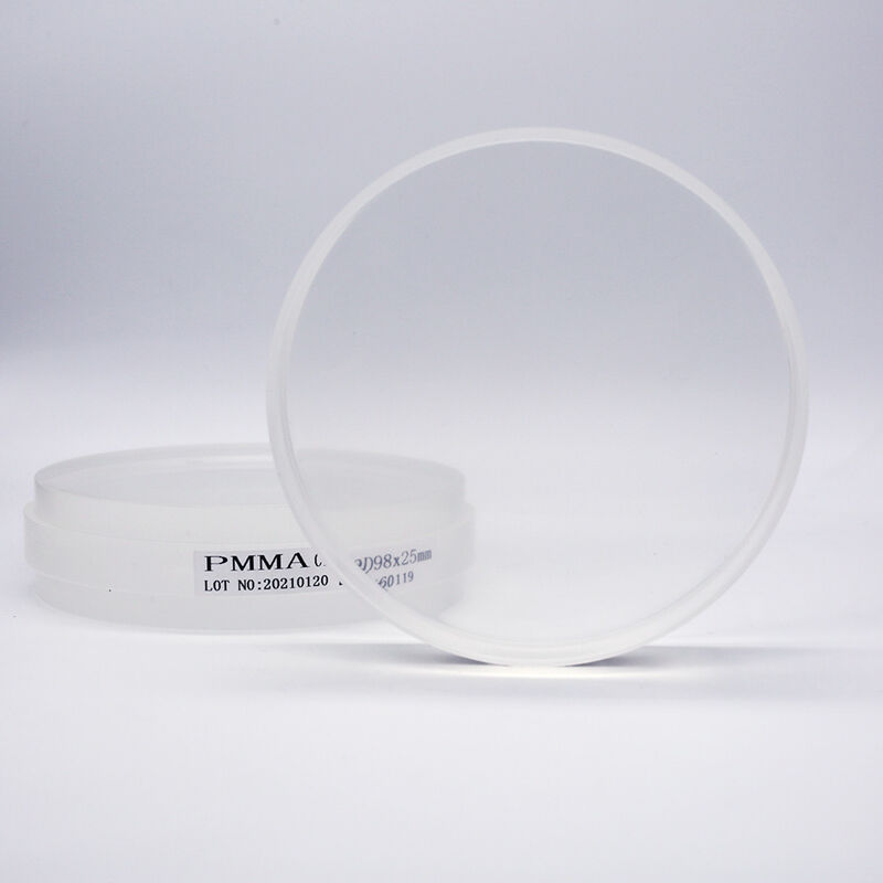 Dental Pmma Block Available in Wide Range of Colors and Types Including Monolayer Multi Layer and Acetal for Dental Labs