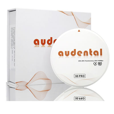 تاج Dental Zirconia كاد كام Blanks 3D Pro 98mm / 95mm System AG