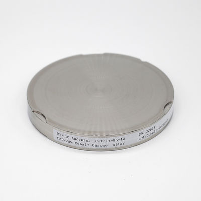 مختبر الأسنان Audental CAD CAM القرص الطحن الكوبالت الكروم الكروم القرص للتاج والجسور استعادة