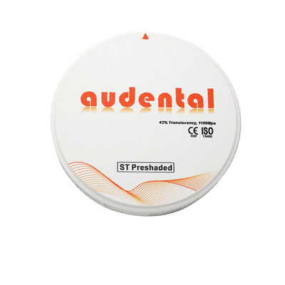 كتلة أسنان من الزركونيا ST/DST Vita شفافة للغاية لمواد CAD / CAM