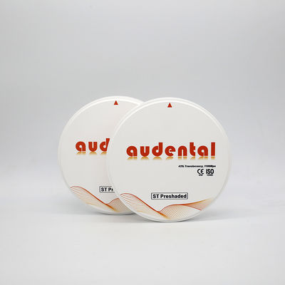 Audental Excellent Translucency ST كتلة الزركونية المسبقة مع نظام CAD / CAM
