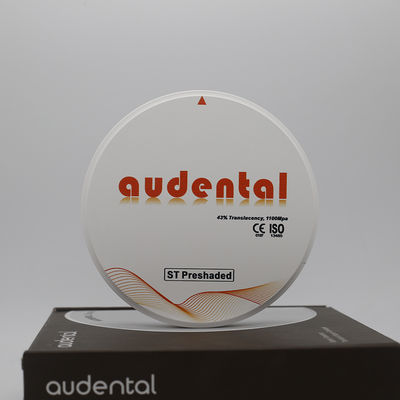 التاج والجسور Audental ST كتلة الزركونية المقدمة مع نظام CAD / CAM