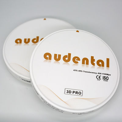 سعر المصنع Audental مختبر الأسنان زركونيا كتلة 98mm 3D Pro مستهلكات الأسنان عالية الجودة قرص الزركونيوم