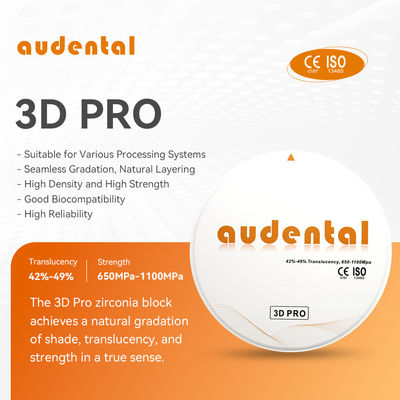 مواد الأسنان 3d Pro المواد الاستهلاكية المعدات المواد الزركونيا الكتل مختبر الأسنان