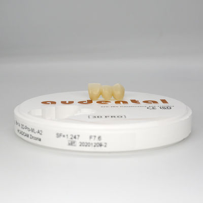 3D Pro المواد الاستهلاكية الآلات المواد الأسنان Zirconia القرص كتلة مع فائدة متعددة الطبقات