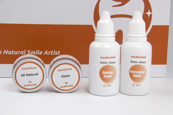 مختبر الأسنان البقع والزجاجات التاج الزركونيا الزجاجات السيراميكية مسحوق الزجاج معجون الزجاج معجون