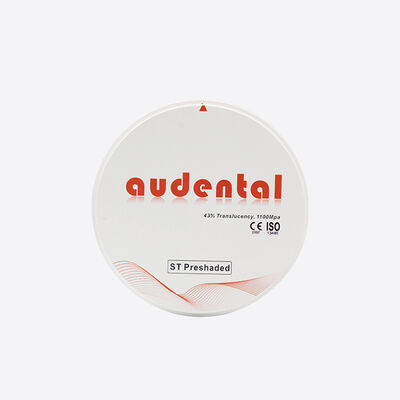 كتلة الزركونيا المظللة مسبقاً مناسبة للتاج الجسور المزروعات المزروعات والإصلاحات الكاملة للقوس مع أداء التخمير