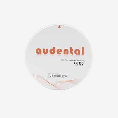 كتلة الزركونيا متعددة الطبقات المصممة بدقة مع قوة متوازنة وجمالية طبيعية لتطبيقات الأسنان