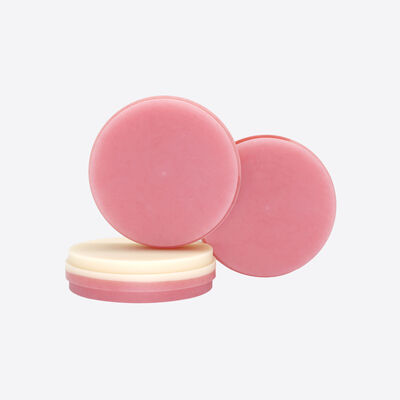 كتلة PMMA للأسنان بلون وردي A2 لجماليات اللثة الطبيعية مثالية للتيجان والجسور المؤقتة وأطر أطقم الأسنان